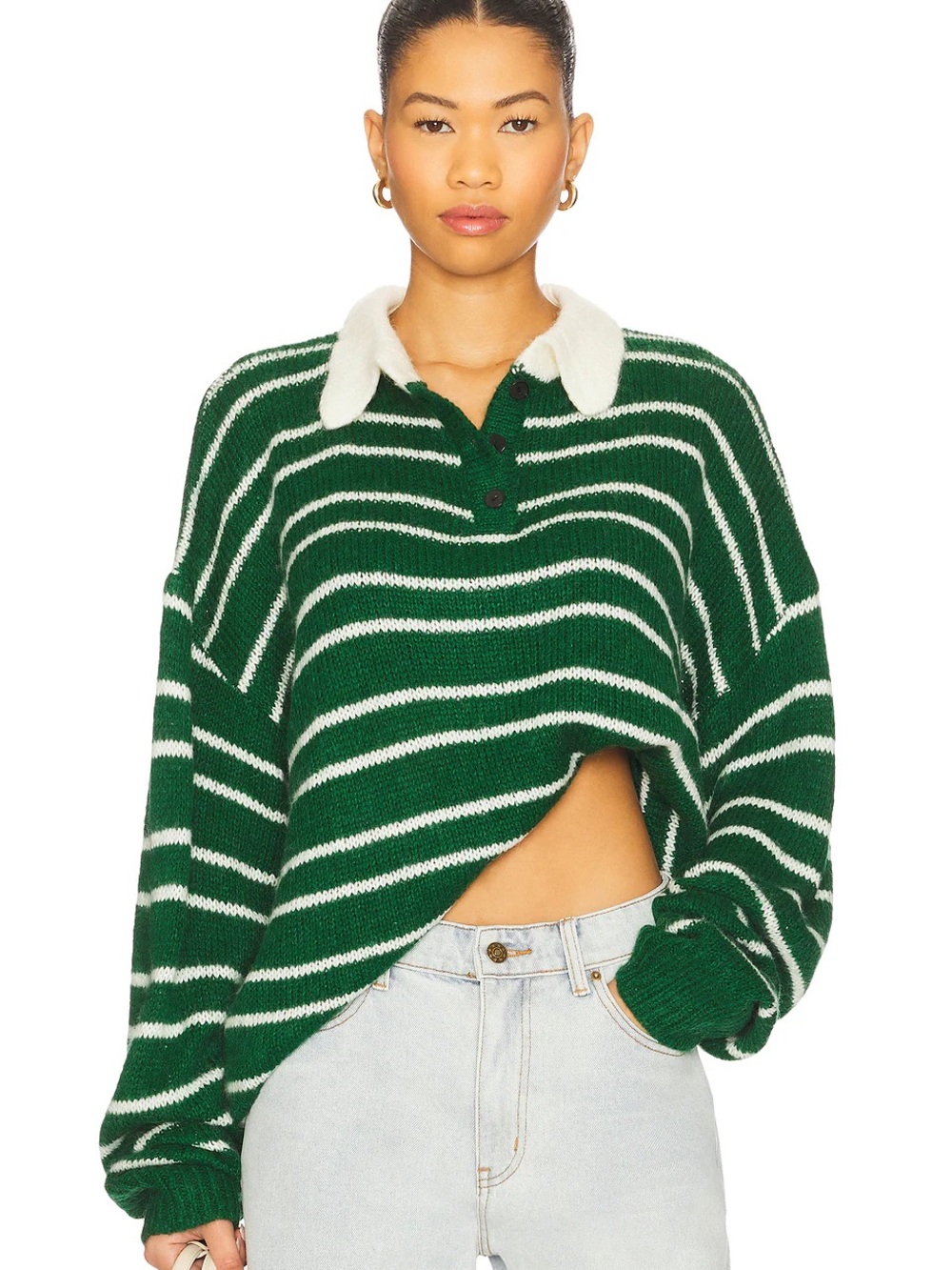 NWT Lioness Rising Sun Jersey in Forest Green